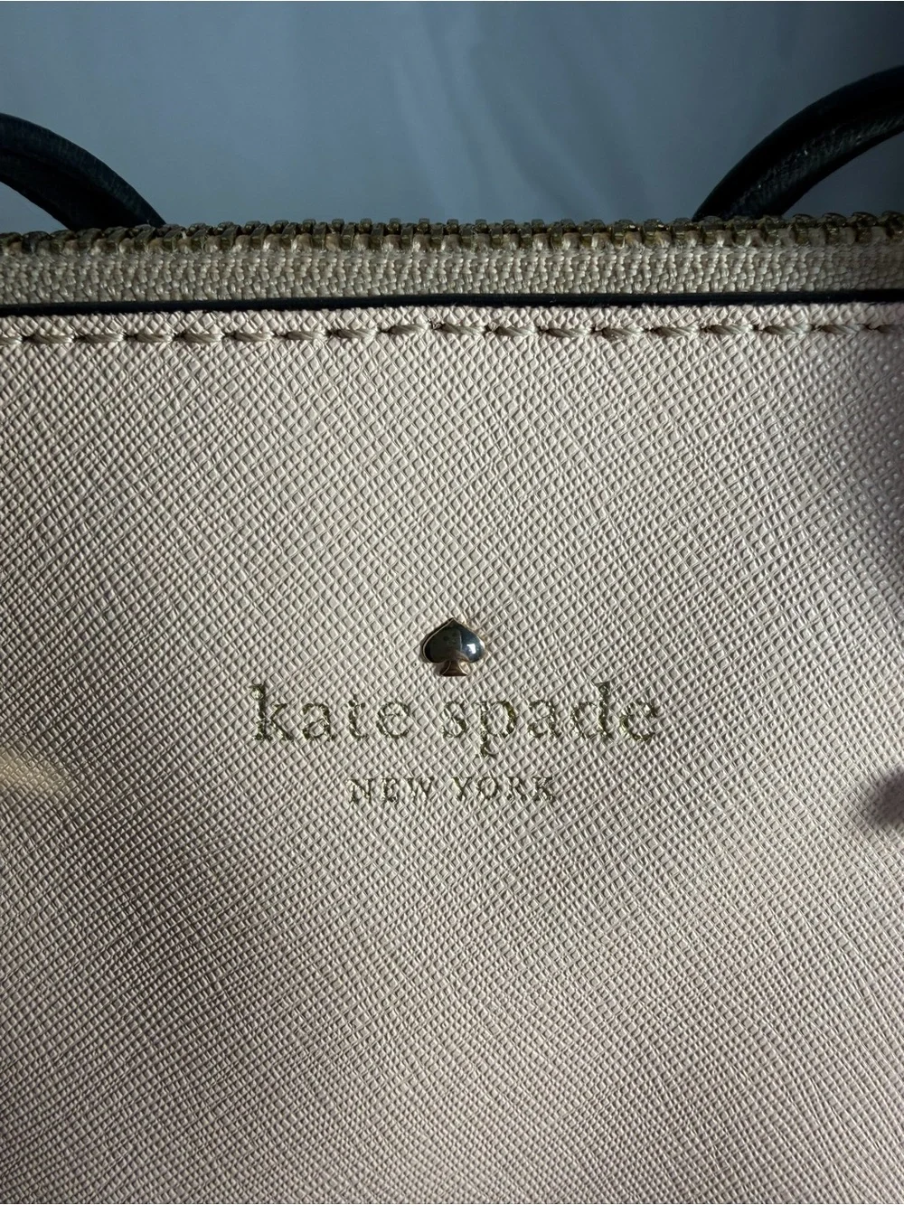 Kate Spade Cedar Street Maise Satchel  Color Block Black & Taupe- No Purse Strap
